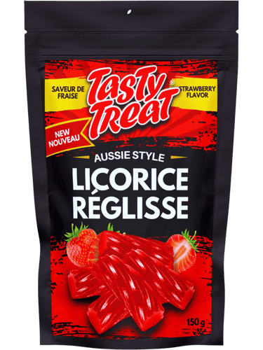 Aussie Style Strawberry Licorice 150g